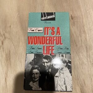 It`s A Wonderful Life - James Stewart VHS 1947 Entertainment